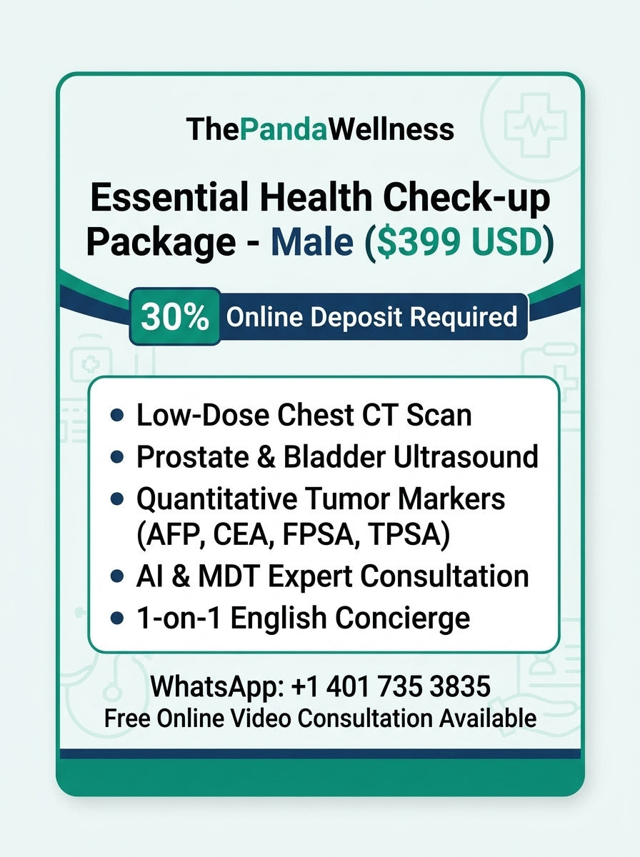 Essential Health Check-up Package – 30% Deposit – Thepandawellness